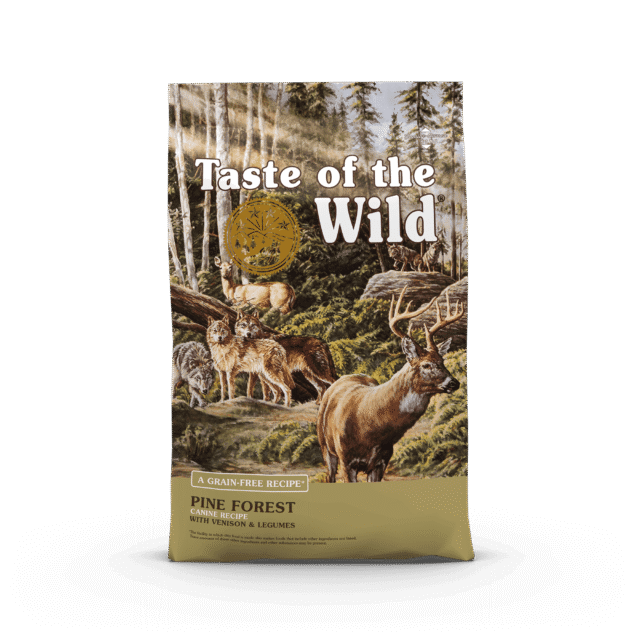 Taste of the Wild Pine Forest Grain-Free Venison & Legumes Dry Dog Food
