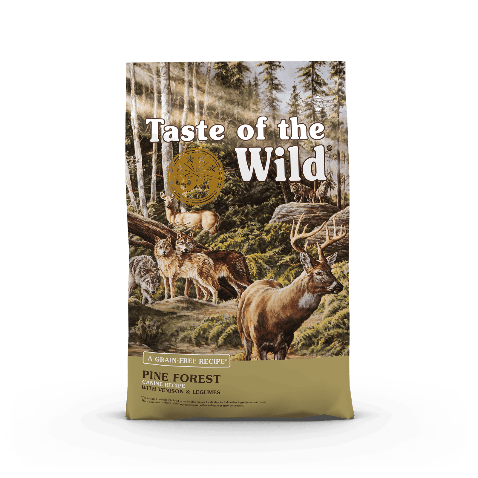 Taste of the Wild Pine Forest Grain-Free Venison & Legumes Dry Dog Food