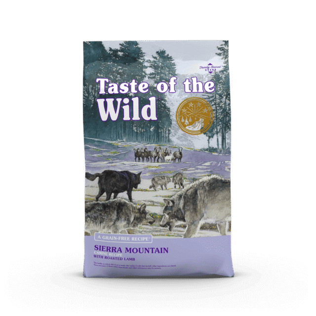 Taste of the Wild Sierra Mountain Grain-Free Roasted Lamb Dry Dog Food